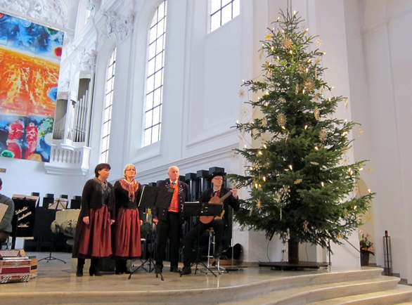 Weihnachtliche Volksmusik Augustinerkirche Würzburg
